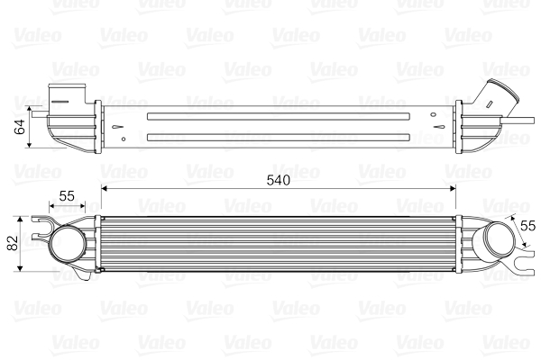 Interkoeler Valeo 818580