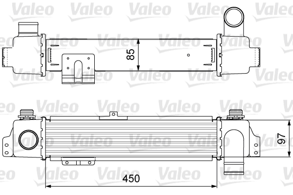 Interkoeler Valeo 818634