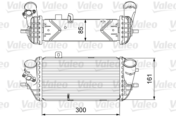 Interkoeler Valeo 818637