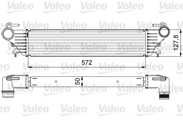 Interkoeler Valeo 818639