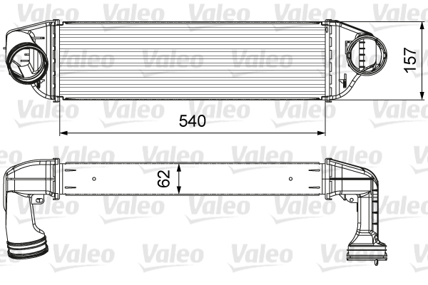 Interkoeler Valeo 818642