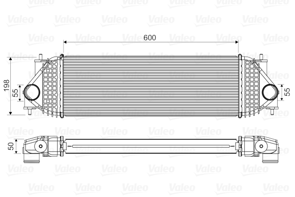 Interkoeler Valeo 818662