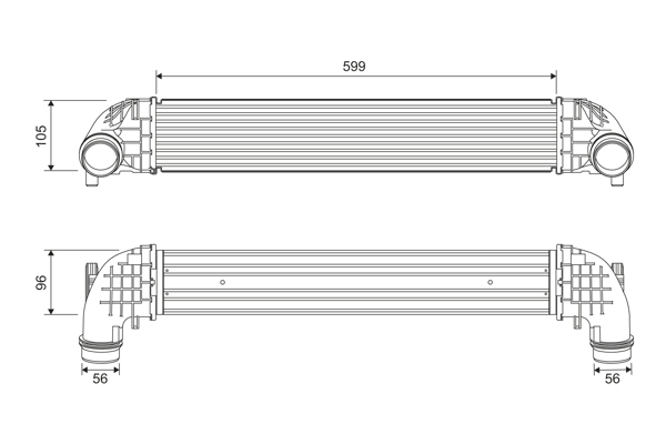 Interkoeler Valeo 818698