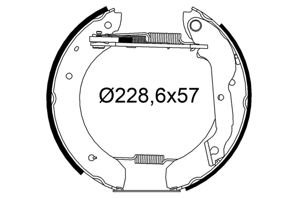 Remschoen set Valeo 554913