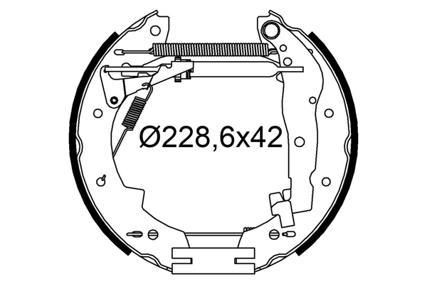 Remschoen set Valeo 554916