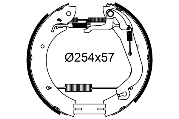 Remschoen set Valeo 554917