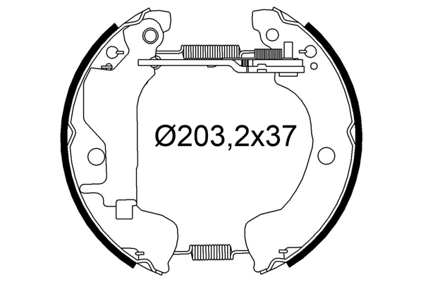 Remschoen set Valeo 554922