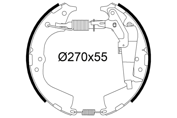 Remschoen set Valeo 554926