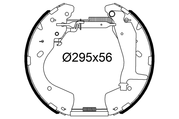 Remschoen set Valeo 554935