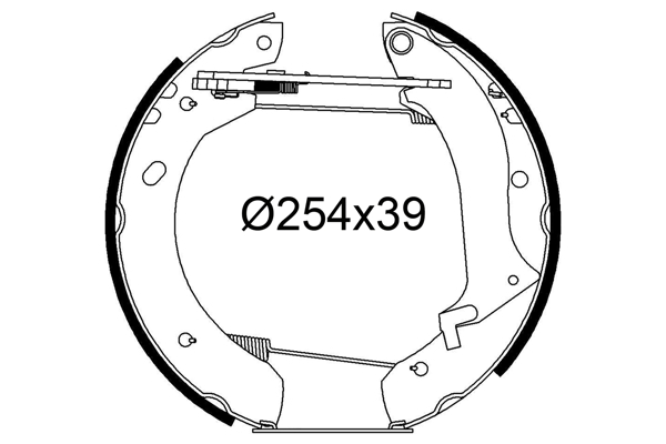 Remschoen set Valeo 554962