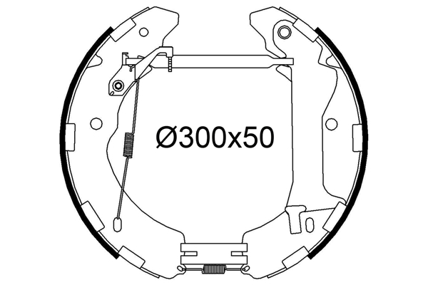 Remschoen set Valeo 554964