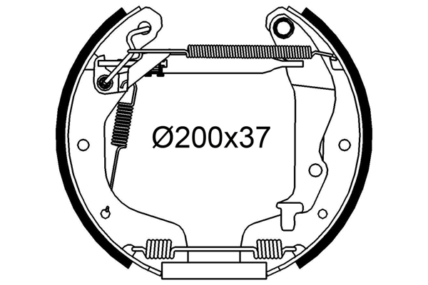 Remschoen set Valeo 554966