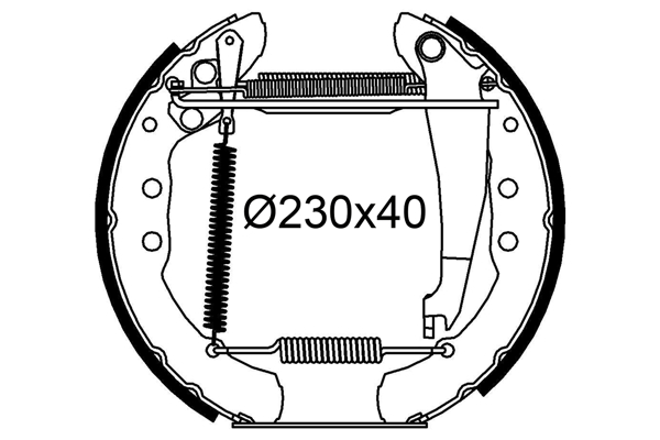 Remschoen set Valeo 554969