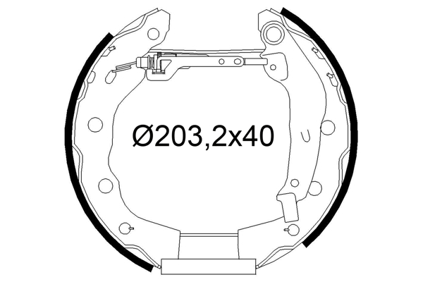 Remschoen set Valeo 554971