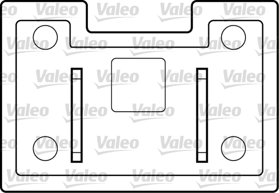 Valeo Raammechanisme 850048