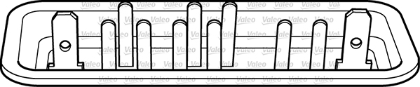 Valeo Raammechanisme 850453