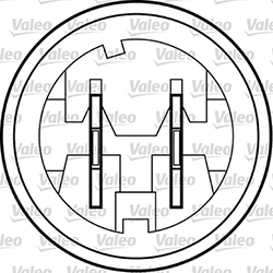 Valeo Raammechanisme 850797