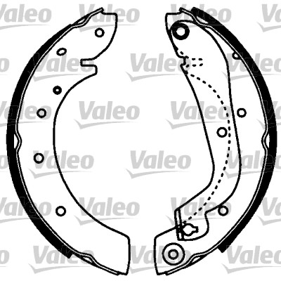 Remschoen set Valeo 553810