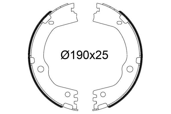 Remschoen set Valeo 564259