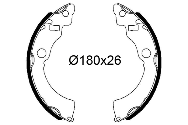Remschoen set Valeo 564264