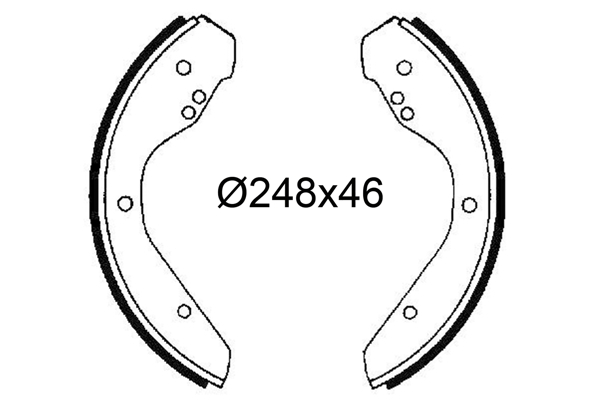 Remschoen set Valeo 564288