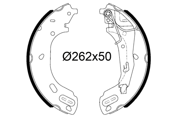 Remschoen set Valeo 564306