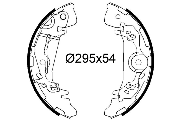 Remschoen set Valeo 564312