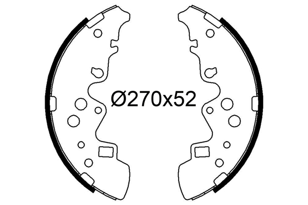 Remschoen set Valeo 564314