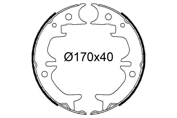 Remschoen set Valeo 564326