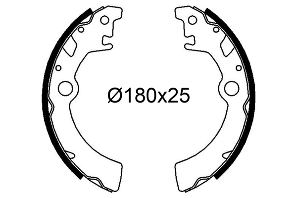 Remschoen set Valeo 564335