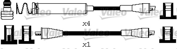 Bougiekabelset Valeo 346666