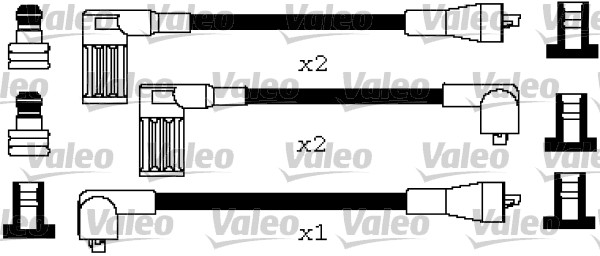 Bougiekabelset Valeo 346616