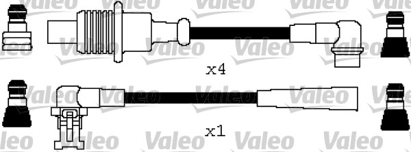 Bougiekabelset Valeo 346604