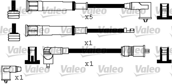 Bougiekabelset Valeo 346573