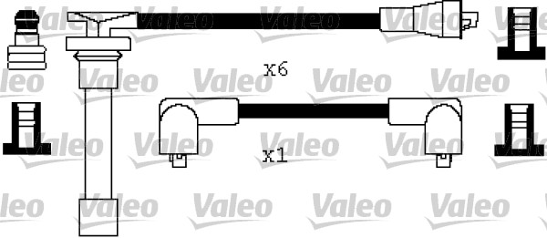 Bougiekabelset Valeo 346550