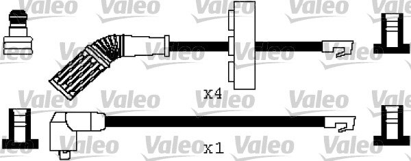 Bougiekabelset Valeo 346524