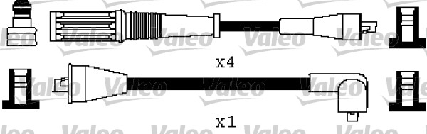 Bougiekabelset Valeo 346499