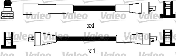 Bougiekabelset Valeo 346489