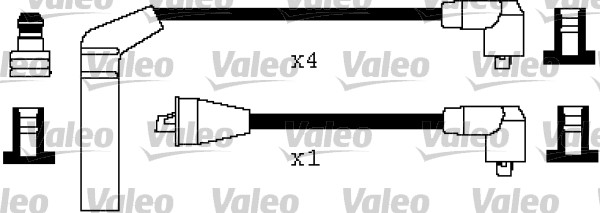 Bougiekabelset Valeo 346481