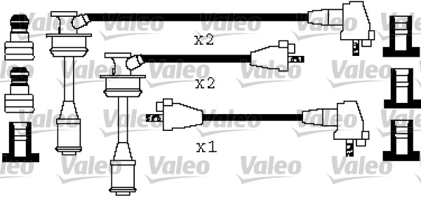 Bougiekabelset Valeo 346447