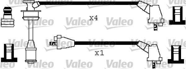 Bougiekabelset Valeo 346445