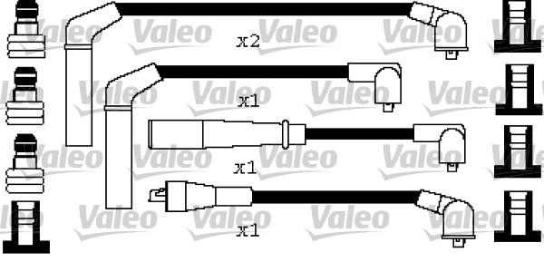 Bougiekabelset Valeo 346442