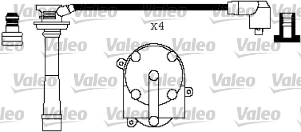 Bougiekabelset Valeo 346434