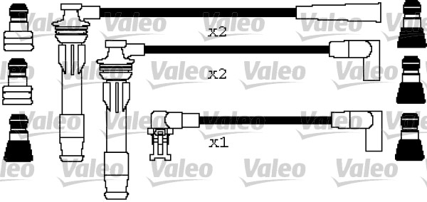 Bougiekabelset Valeo 346407