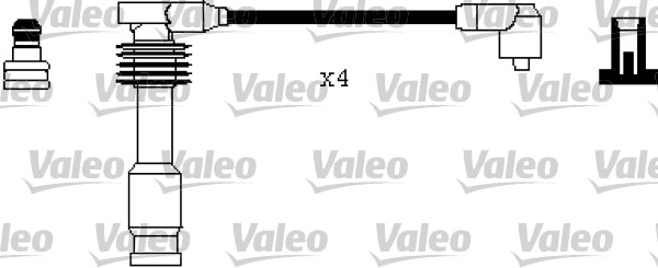 Bougiekabelset Valeo 346402