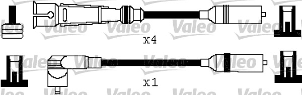 Bougiekabelset Valeo 346385