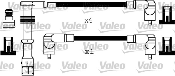 Bougiekabelset Valeo 346384