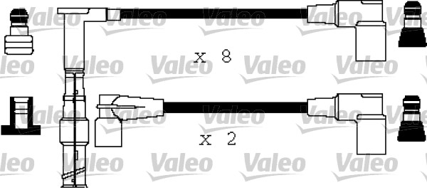 Bougiekabelset Valeo 346375