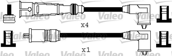 Bougiekabelset Valeo 346363