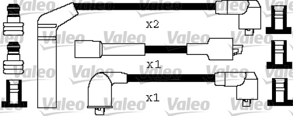 Bougiekabelset Valeo 346340